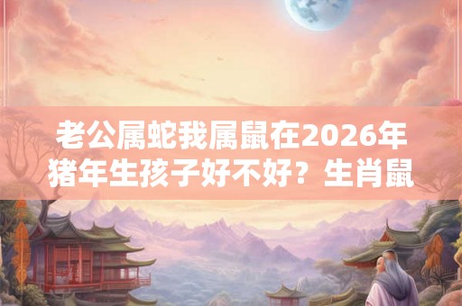 老公属蛇我属鼠在2026年猪年生孩子好不好？生肖鼠出生在哪年？