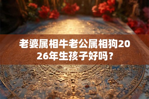 老婆属相牛老公属相狗2026年生孩子好吗？