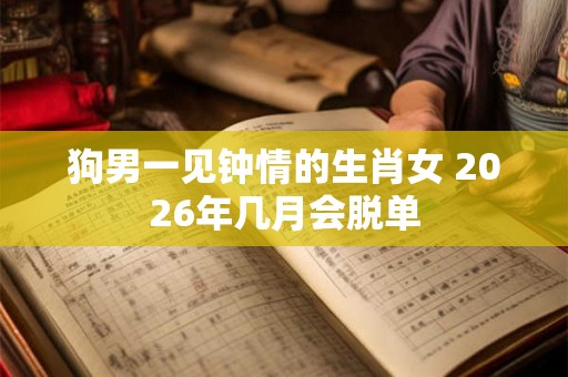 狗男一见钟情的生肖女 2026年几月会脱单