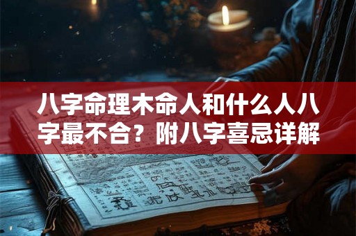 八字命理木命人和什么人八字最不合？附八字喜忌详解
