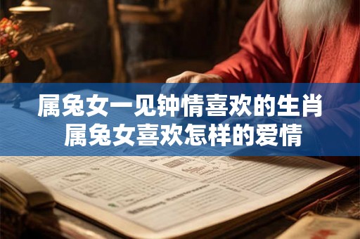 属兔女一见钟情喜欢的生肖 属兔女喜欢怎样的爱情