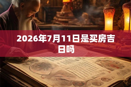 2026年7月11日是买房吉日吗