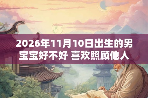 2026年11月10日出生的男宝宝好不好 喜欢照顾他人聪明 2026年11月10日出生的男宝宝好不好 喜欢照顾他人聪明