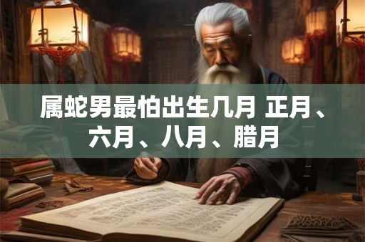 属蛇男最怕出生几月 正月、六月、八月、腊月