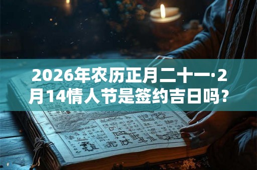 2026年农历正月二十一·2月14情人节是签约吉日吗？
