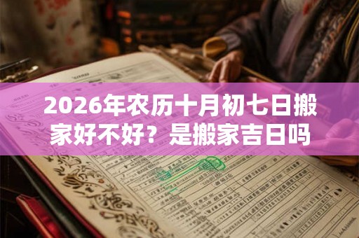 2026年农历十月初七日搬家好不好？是搬家吉日吗