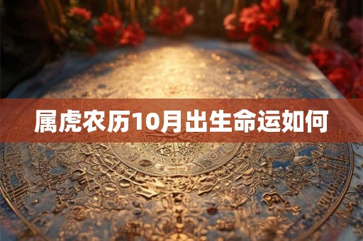 属虎农历10月出生命运如何