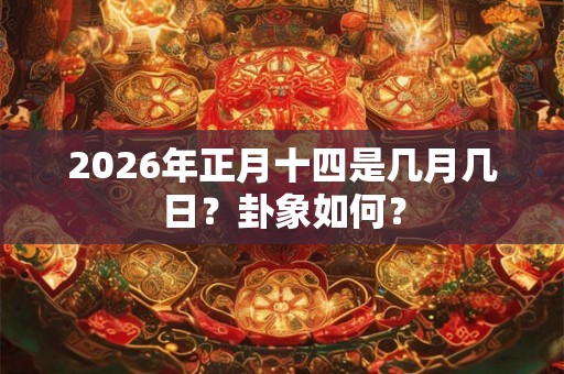 2026年正月十四是几月几日?卦象如何? 2026年正月十四是几月几日?卦象如何?