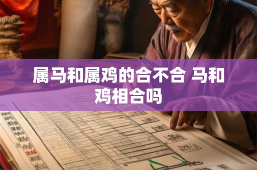 属马和属鸡的合不合 马和鸡相合吗