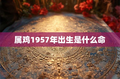 属鸡1957年出生是什么命