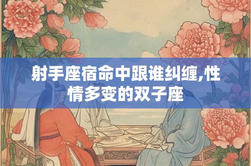 射手座宿命中跟谁纠缠,性情多变的双子座