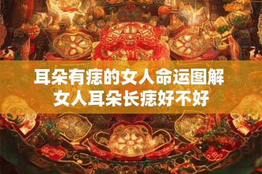 耳朵有痣的女人命运图解 女人耳朵长痣好不好