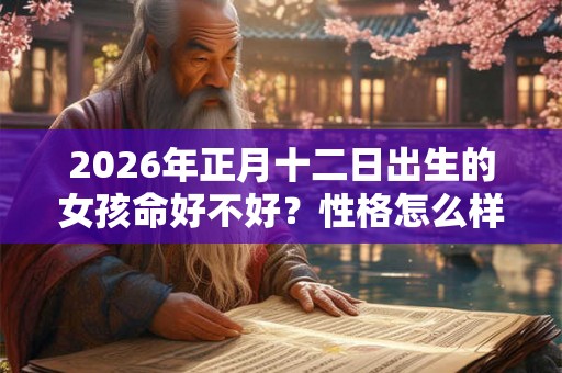 2026年正月十二日出生的女孩命好不好？性格怎么样？