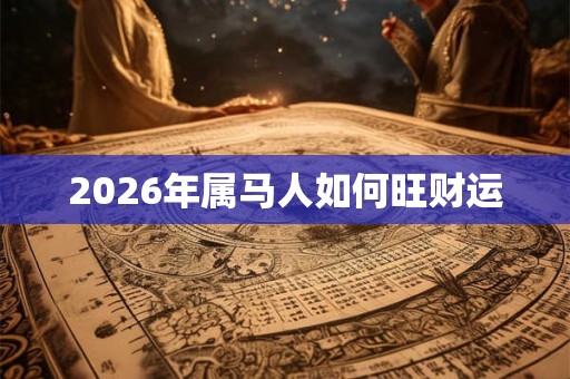 2026年属马人如何旺财运