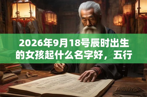 2026年9月18号辰时出生的女孩起什么名字好,五行属什么 2026年9月18号辰时出生的女孩起什么名字好,五行属什么