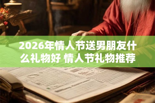 2026年情人节送男朋友什么礼物好 情人节礼物推荐