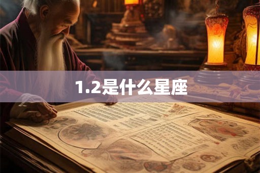 1.2是什么星座 1.2是什么星座