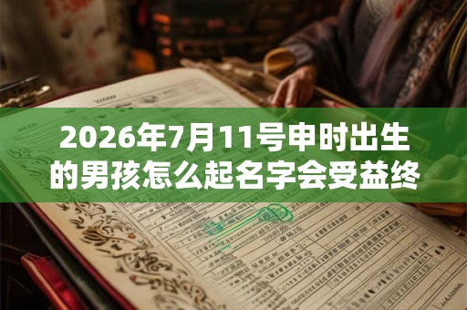 2026年7月11号申时出生的男孩怎么起名字会受益终生
