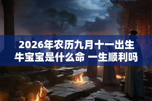 2026年农历九月十一出生牛宝宝是什么命 一生顺利吗