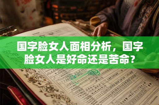 国字脸女人面相分析，国字脸女人是好命还是苦命？