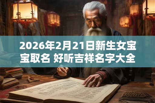 2026年2月21日新生女宝宝取名 好听吉祥名字大全