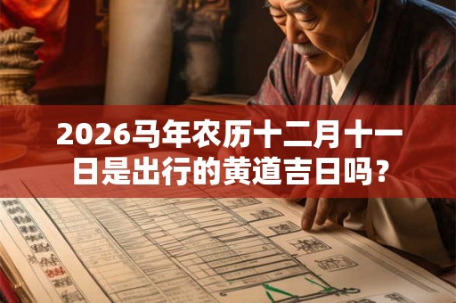 2026马年农历十二月十一日是出行的黄道吉日吗? 2026马年农历十二月十一日是出行的黄道吉日吗?