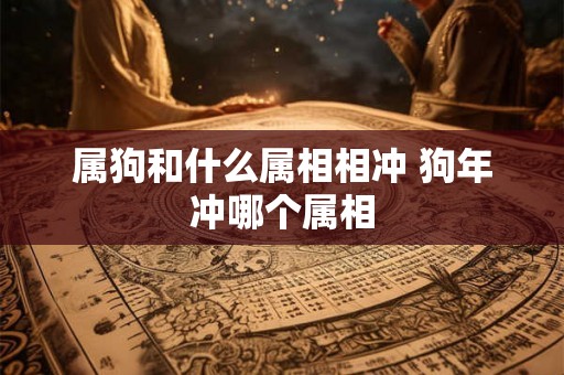 属狗和什么属相相冲 狗年冲哪个属相