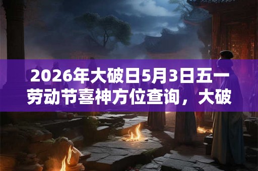 2026年大破日5月3日五一劳动节喜神方位查询，大破日什么意思？