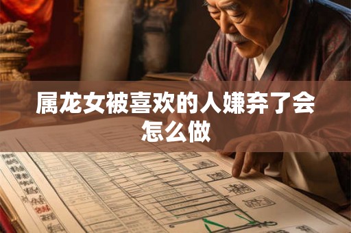 属龙女被喜欢的人嫌弃了会怎么做 属龙女被喜欢的人嫌弃了会怎么做