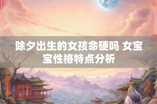 除夕出生的女孩命硬吗 女宝宝性格特点分析