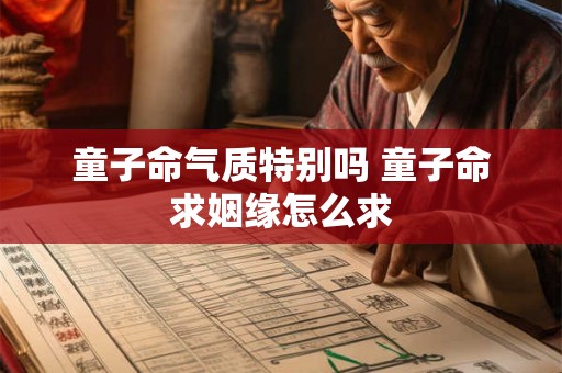 童子命气质特别吗 童子命求姻缘怎么求 童子命气质特别吗 童子命求姻缘怎么求