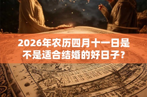2026年农历四月十一日是不是适合结婚的好日子? 2026年农历四月十一日是不是适合结婚的好日子?