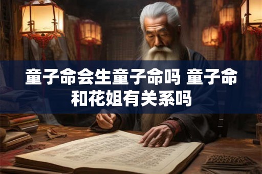 童子命会生童子命吗 童子命和花姐有关系吗 童子命会生童子命吗 童子命和花姐有关系吗