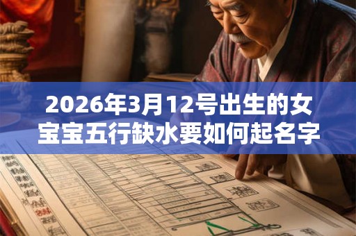 2026年3月12号出生的女宝宝五行缺水要如何起名字 2026年3月12号出生的女宝宝五行缺水要如何起名字