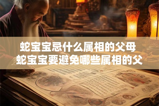 蛇宝宝忌什么属相的父母 蛇宝宝要避免哪些属相的父母