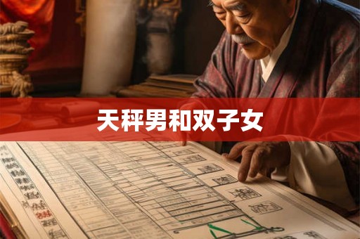 天秤男和双子女