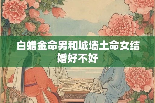 白蜡金命男和城墙土命女结婚好不好