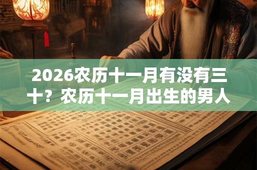 2026农历十一月有没有三十？农历十一月出生的男人命运