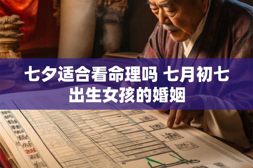 七夕适合看命理吗 七月初七出生女孩的婚姻