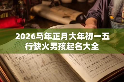 2026马年正月大年初一五行缺火男孩起名大全 2026马年正月大年初一五行缺火男孩起名大全