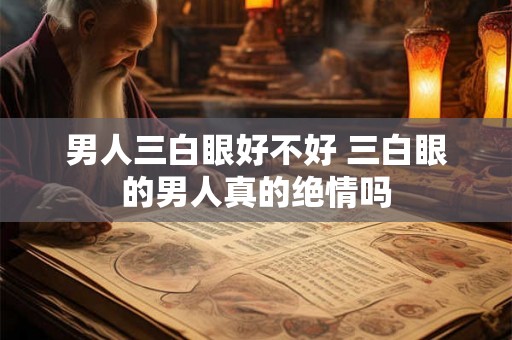 男人三白眼好不好 三白眼的男人真的绝情吗