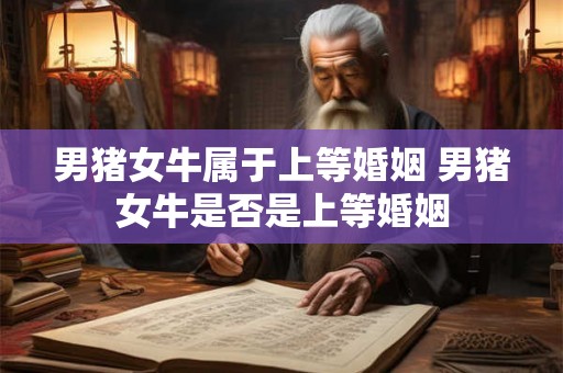 男猪女牛属于上等婚姻 男猪女牛是否是上等婚姻