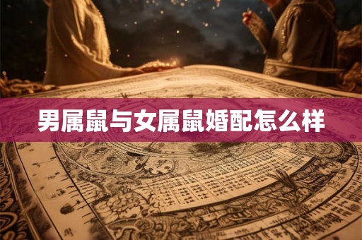 男属鼠与女属鼠婚配怎么样