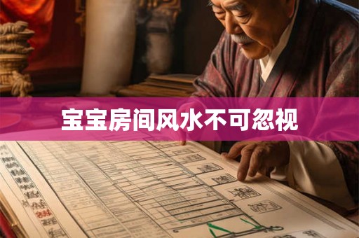 宝宝房间风水不可忽视