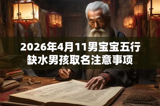 2026年4月11男宝宝五行缺水男孩取名注意事项