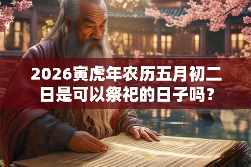 2026寅虎年农历五月初二日是可以祭祀的日子吗？