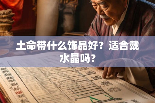 土命带什么饰品好？适合戴水晶吗？
