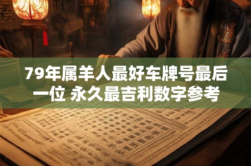 79年属羊人最好车牌号最后一位 永久最吉利数字参考