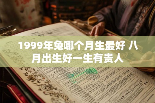1999年兔哪个月生最好 八月出生好一生有贵人