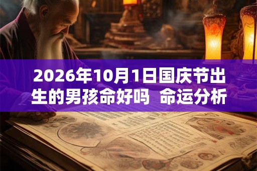 2026年10月1日国庆节出生的男孩命好吗 命运分析 2026年10月1日国庆节出生的男孩命好吗 命运分析
